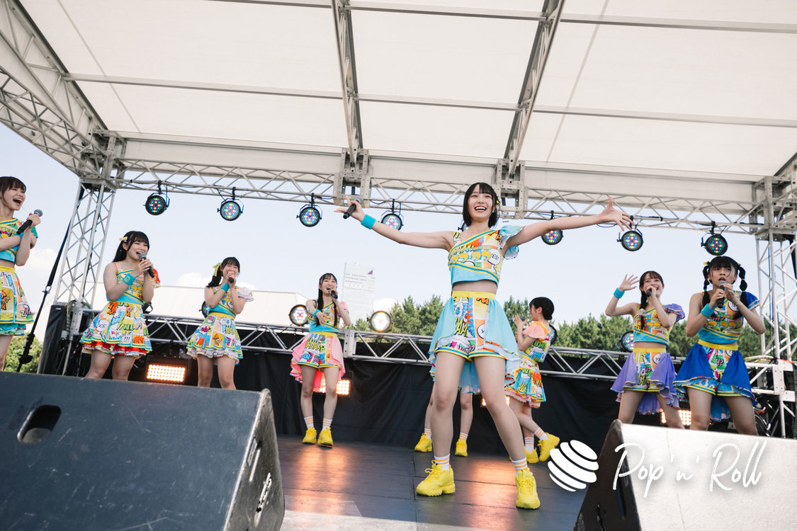 ラフ×ラフ＜超NATSUZOME2023＞SOMARIステージ／海浜幕張公演Gブロック（2023年7月2日）