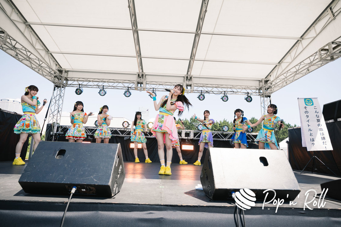 ラフ×ラフ＜超NATSUZOME2023＞SOMARIステージ／海浜幕張公演Gブロック（2023年7月2日）