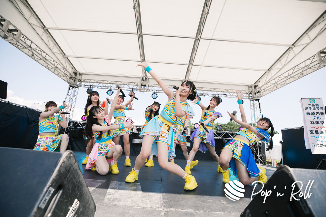 ラフ×ラフ＜超NATSUZOME2023＞SOMARIステージ／海浜幕張公演Gブロック（2023年7月2日）