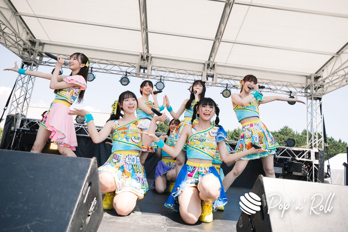 ラフ×ラフ＜超NATSUZOME2023＞SOMARIステージ／海浜幕張公演Gブロック（2023年7月2日）