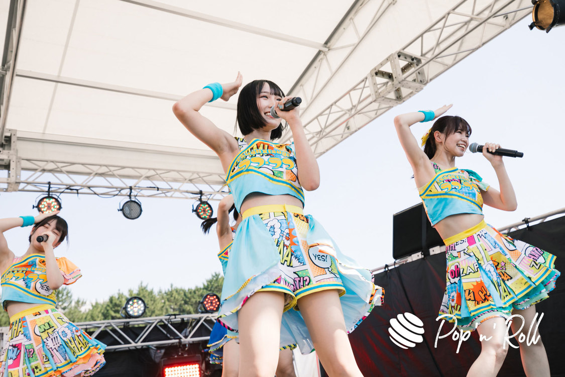 ラフ×ラフ＜超NATSUZOME2023＞SOMARIステージ／海浜幕張公演Gブロック（2023年7月2日）