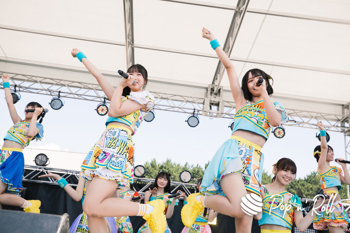 ラフ×ラフ＜超NATSUZOME2023＞SOMARIステージ／海浜幕張公演Gブロック（2023年7月2日）