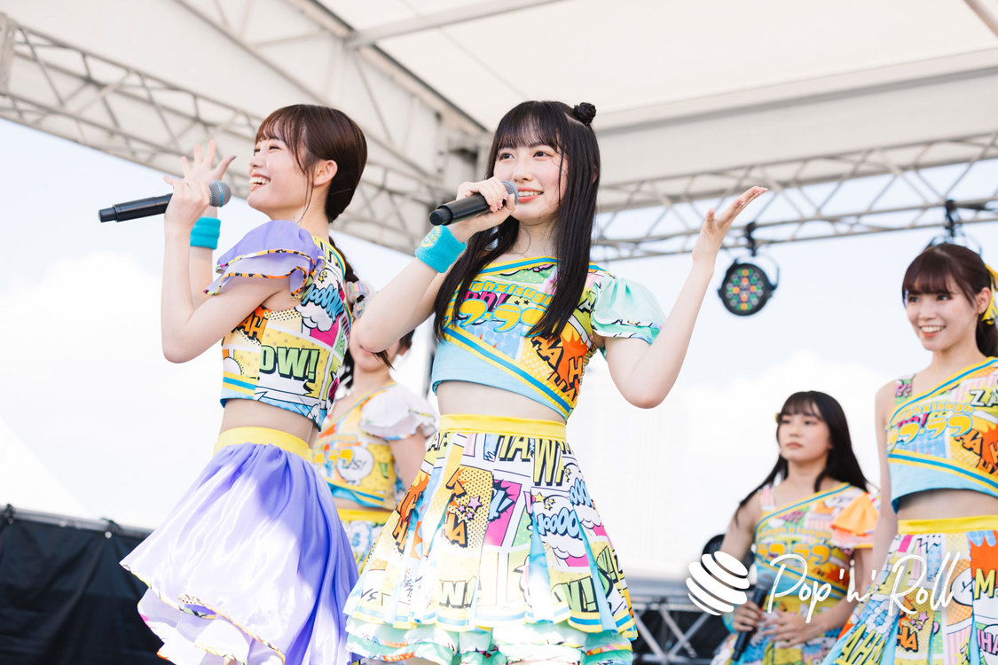 ラフ×ラフ＜超NATSUZOME2023＞SOMARIステージ／海浜幕張公演Gブロック（2023年7月2日）