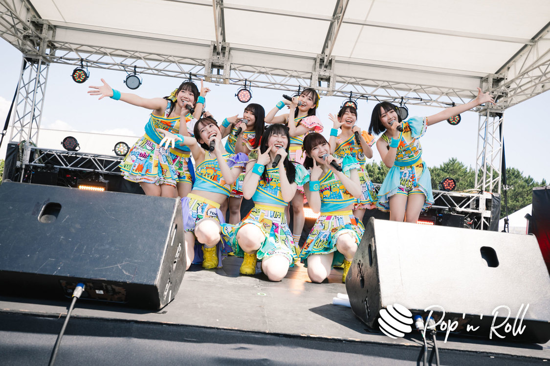 ラフ×ラフ＜超NATSUZOME2023＞SOMARIステージ／海浜幕張公演Gブロック（2023年7月2日）