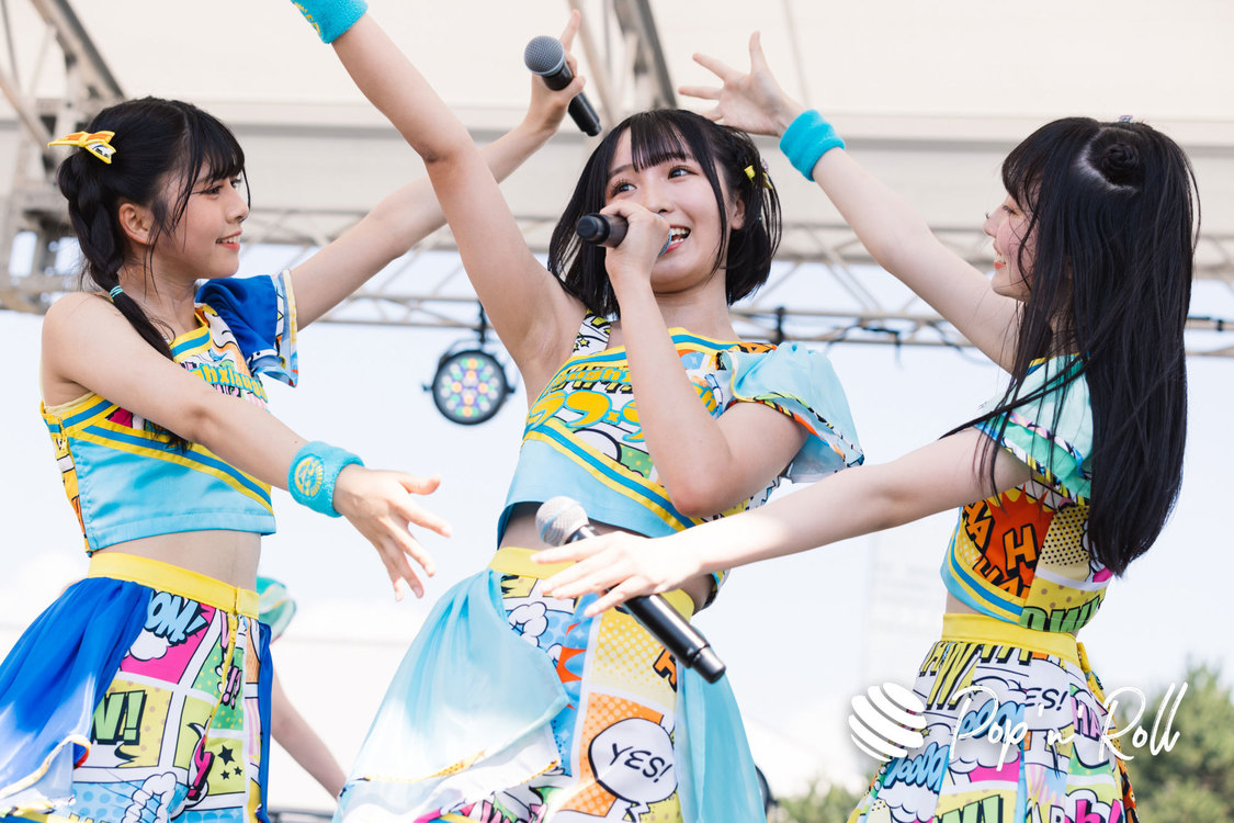 ラフ×ラフ＜超NATSUZOME2023＞SOMARIステージ／海浜幕張公演Gブロック（2023年7月2日）