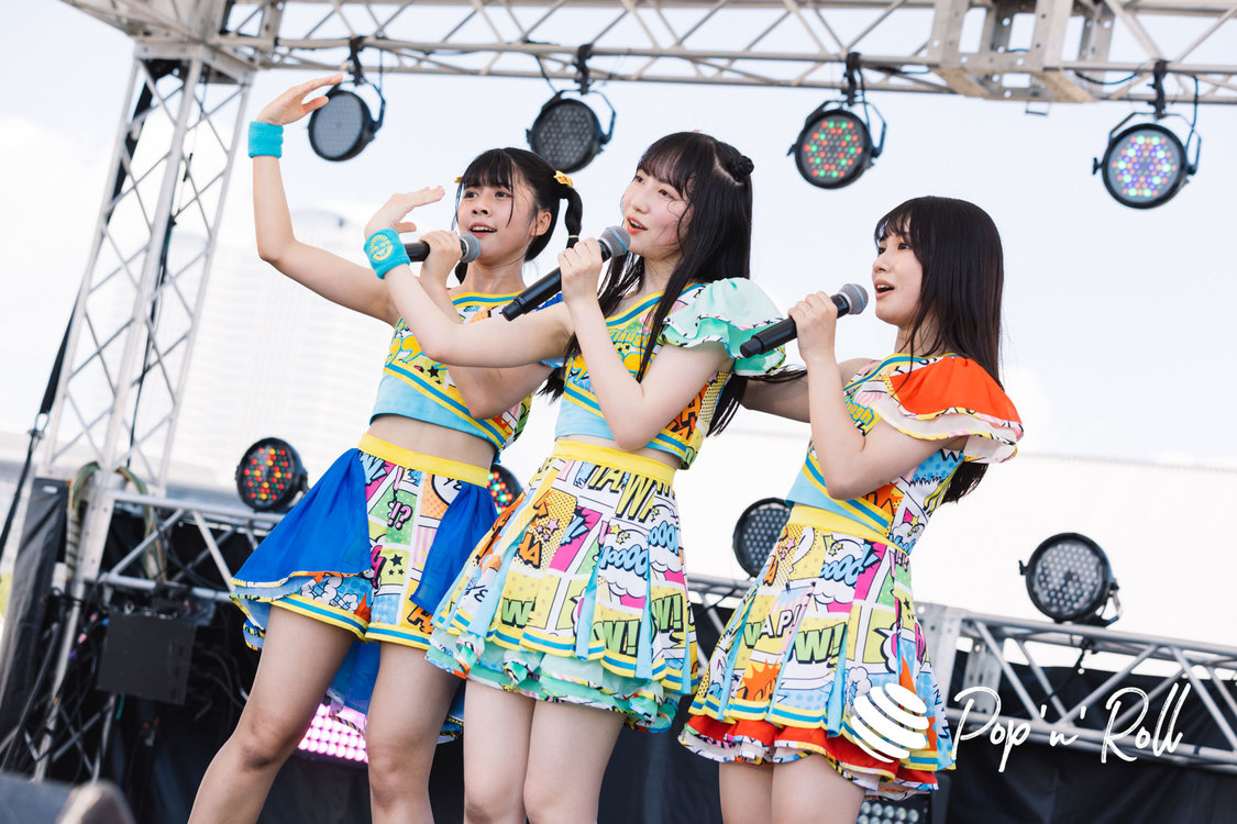 ラフ×ラフ＜超NATSUZOME2023＞SOMARIステージ／海浜幕張公演Gブロック（2023年7月2日）