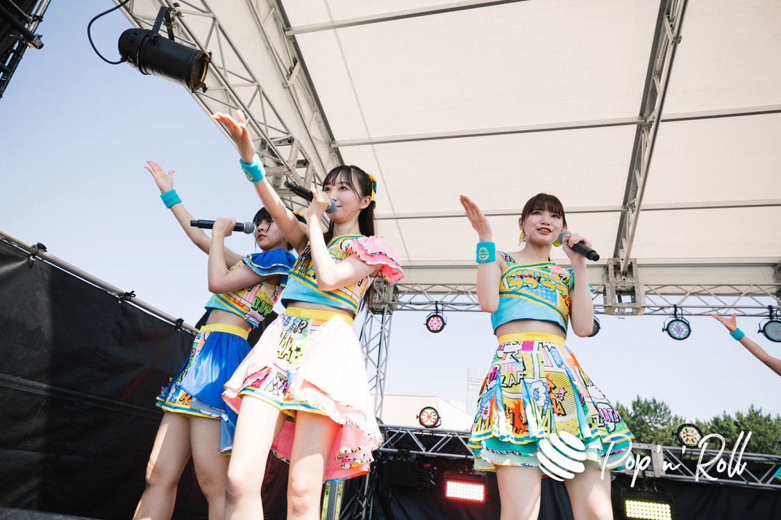 ラフ×ラフ＜超NATSUZOME2023＞SOMARIステージ／海浜幕張公演Gブロック（2023年7月2日）