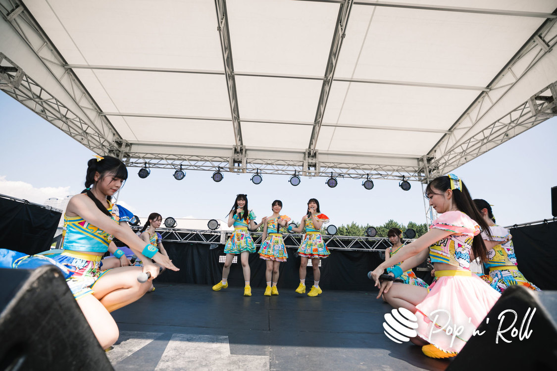 ラフ×ラフ＜超NATSUZOME2023＞SOMARIステージ／海浜幕張公演Gブロック（2023年7月2日）