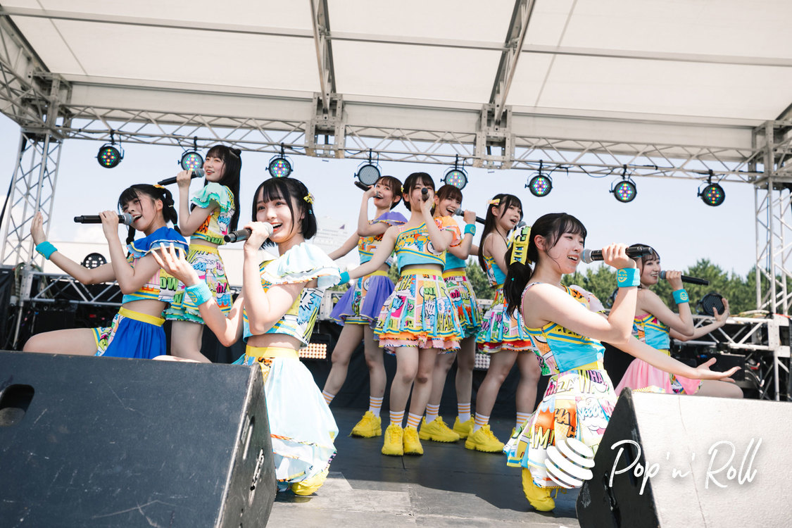 ラフ×ラフ＜超NATSUZOME2023＞SOMARIステージ／海浜幕張公演Gブロック（2023年7月2日）