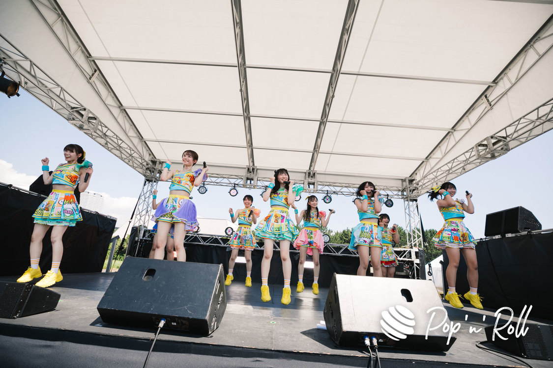 ラフ×ラフ＜超NATSUZOME2023＞SOMARIステージ／海浜幕張公演Gブロック（2023年7月2日）