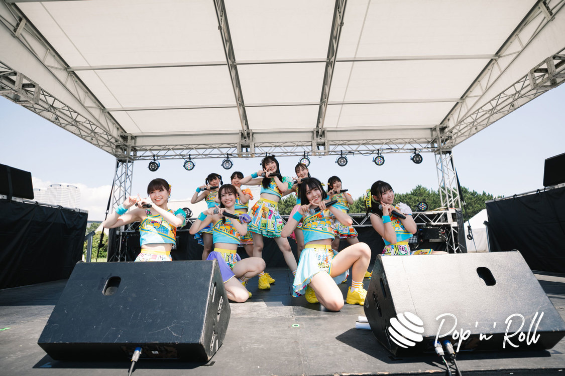 ラフ×ラフ＜超NATSUZOME2023＞SOMARIステージ／海浜幕張公演Gブロック（2023年7月2日）