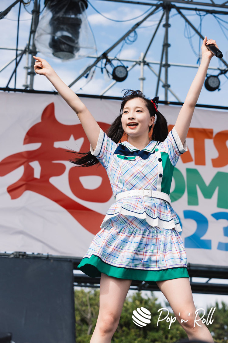 里仲菜月（Task have Fun）＜超NATSUZOME2023＞超ステージ／海浜幕張公演Gブロック（2023年7月1日）