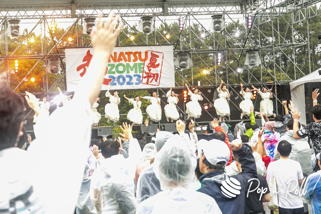 かすみ草とステラ＜超NATSUZOME2023＞超ステージ／海浜幕張公演Gブロック（2023年7月1日）