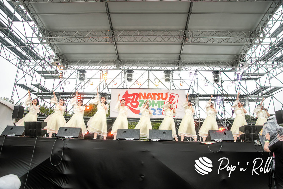 かすみ草とステラ＜超NATSUZOME2023＞超ステージ／海浜幕張公演Gブロック（2023年7月1日）