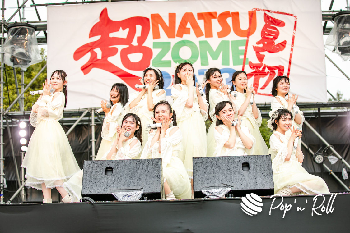 かすみ草とステラ＜超NATSUZOME2023＞超ステージ／海浜幕張公演Gブロック（2023年7月1日）