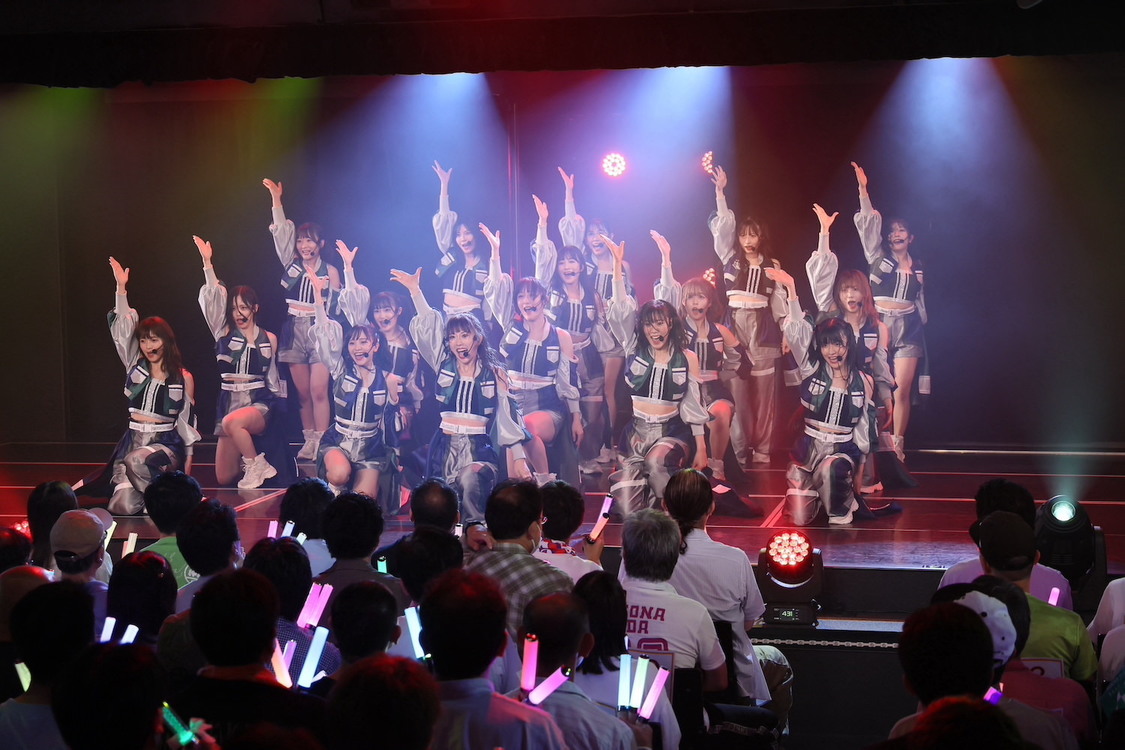 ＜SKE48 Team E「声出していこーぜ!!!」公演初日＞SKE48劇場（2023年7月15日／©2023 Zest, Inc.）