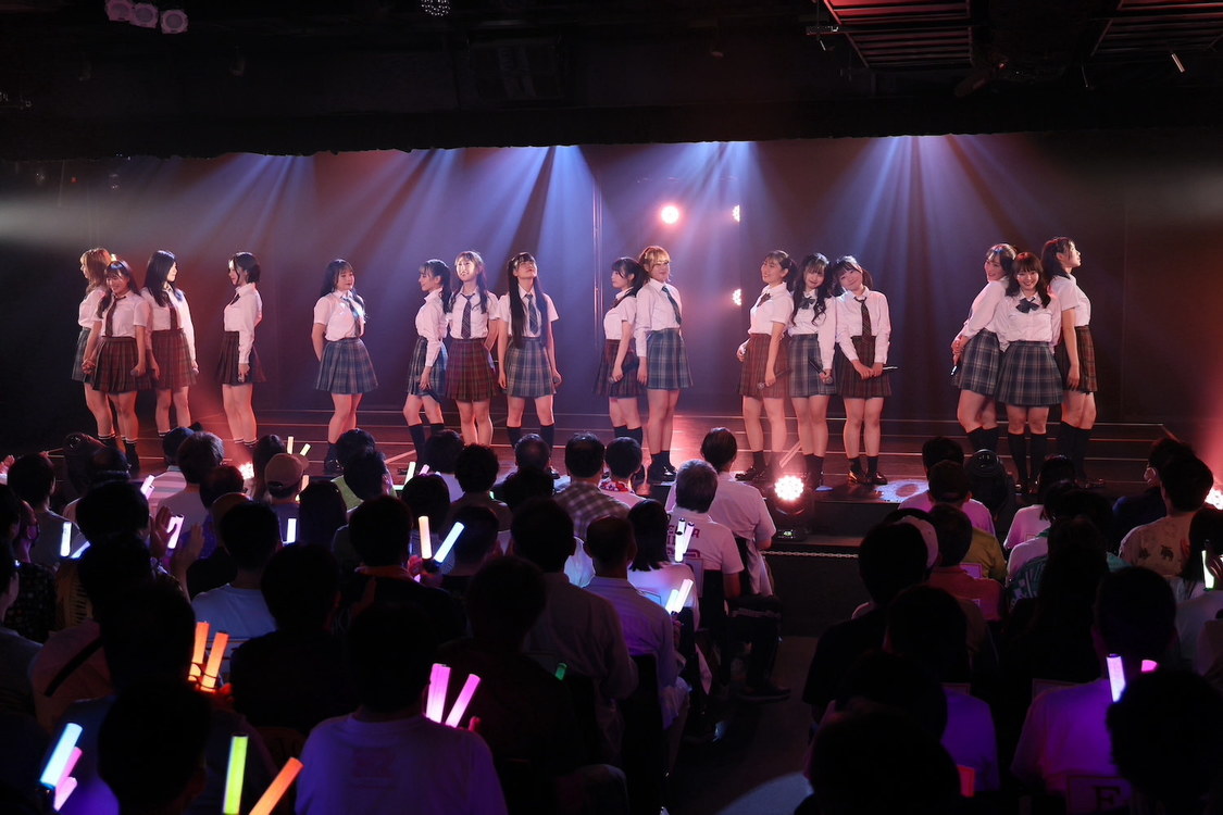 ＜SKE48 Team E「声出していこーぜ!!!」公演初日＞SKE48劇場（2023年7月15日／©2023 Zest, Inc.）