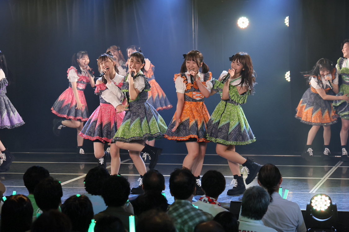 ＜SKE48 Team E「声出していこーぜ!!!」公演初日＞SKE48劇場（2023年7月15日／©2023 Zest, Inc.）