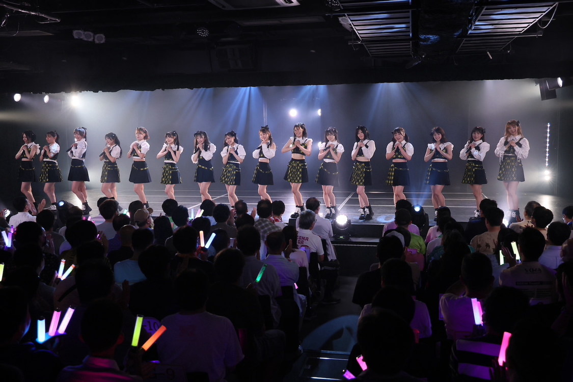 ＜SKE48 Team E「声出していこーぜ!!!」公演初日＞SKE48劇場（2023年7月15日／©2023 Zest, Inc.）