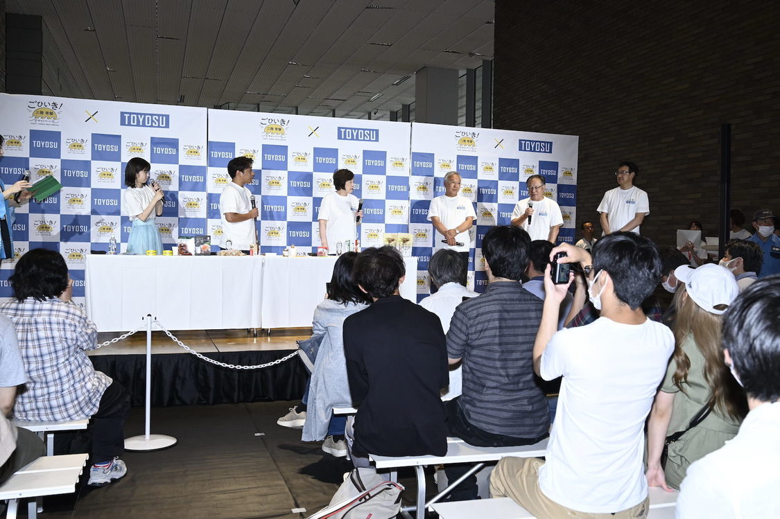 ＜「ごひいき！三陸常磐キャンペーン」 in 豊洲 トークイベント＞豊洲市場（2023年7月15日）