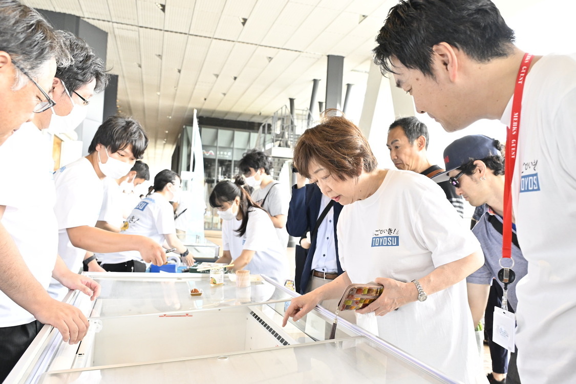 ＜「ごひいき！三陸常磐キャンペーン」 in 豊洲 トークイベント＞豊洲市場（2023年7月15日）