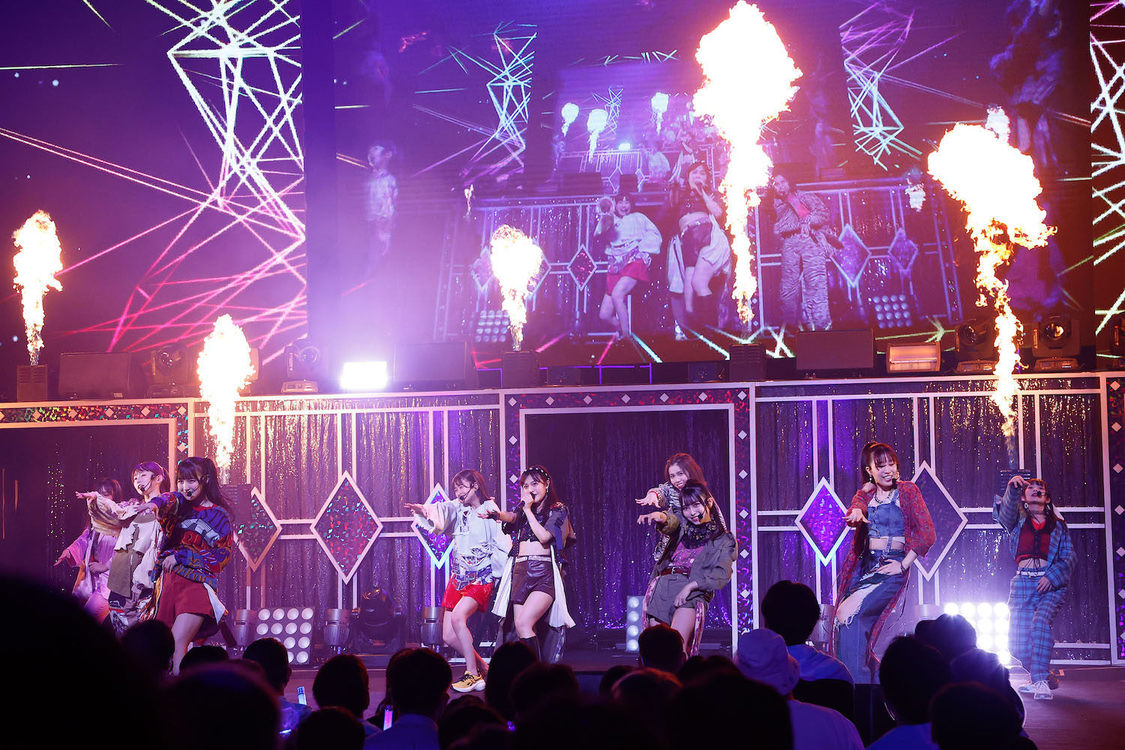 HKT48＜本村碧唯 卒業コンサート 〜唯一碧く輝く宝石〜＞福岡サンパレス ホテル＆ホール（2023年7月17日／©Mercury）