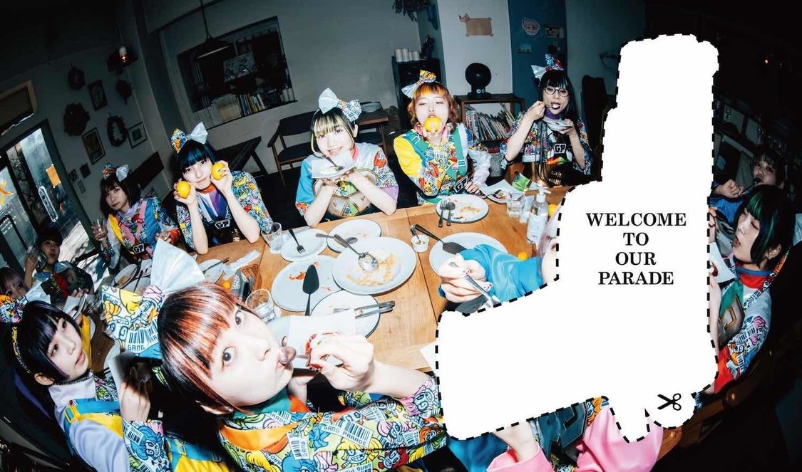 GANG PARADE『WELCOME TO OUR PARADE』ブックレットより