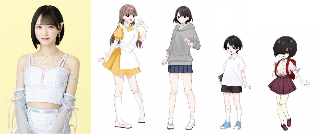 ＝LOVE 野口衣織（ななし・怪異役）（©2023 ななし怪談）