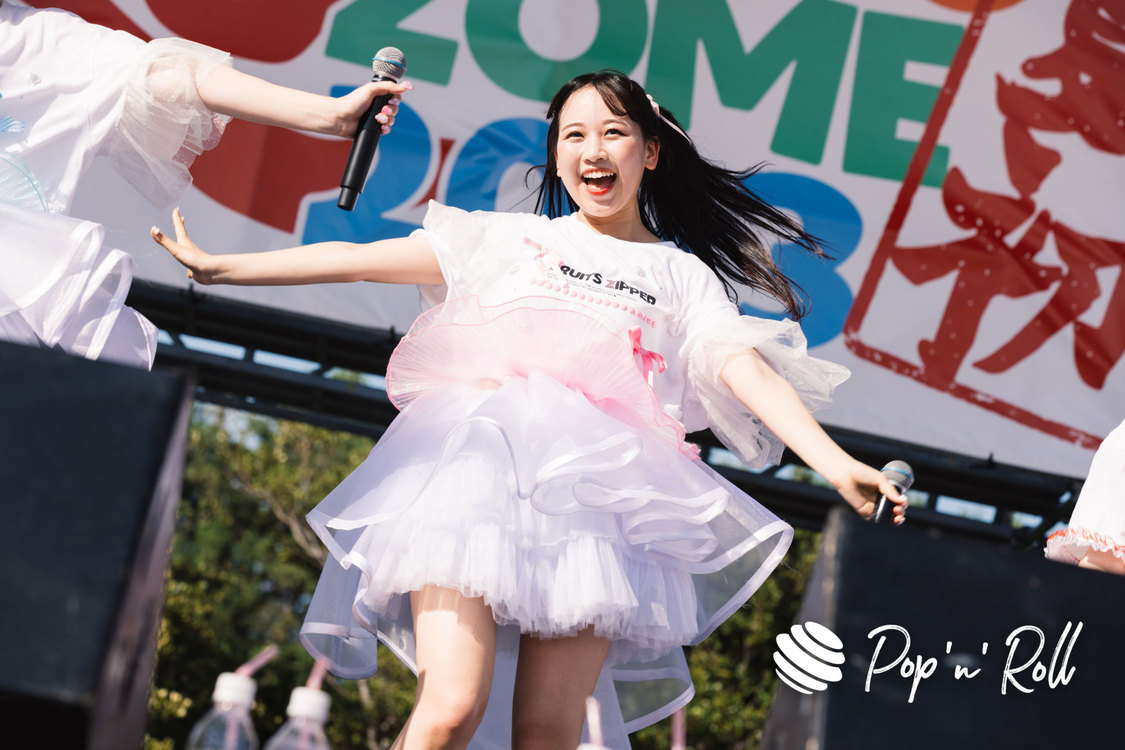 FRUITS ZIPPER＜超NATSUZOME2023＞超ステージ／海浜幕張公演Gブロック（2023年7月2日）