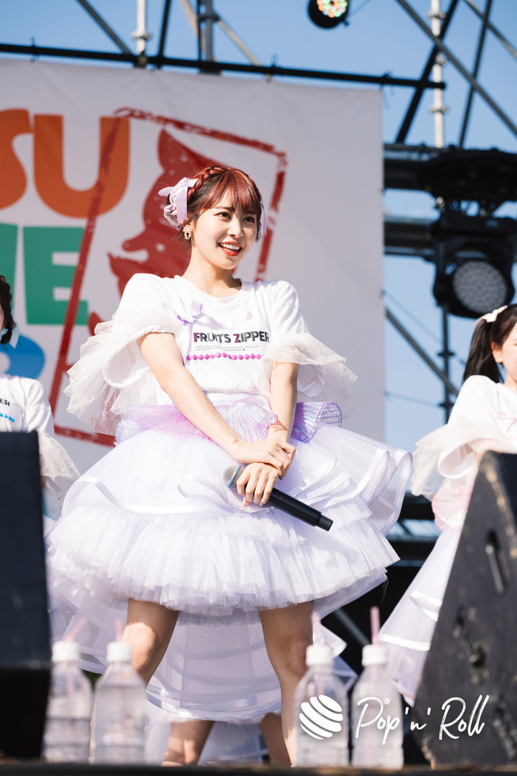 仲川瑠夏（FRUITS ZIPPER）＜超NATSUZOME2023＞超ステージ／海浜幕張公演Gブロック（2023年7月2日）