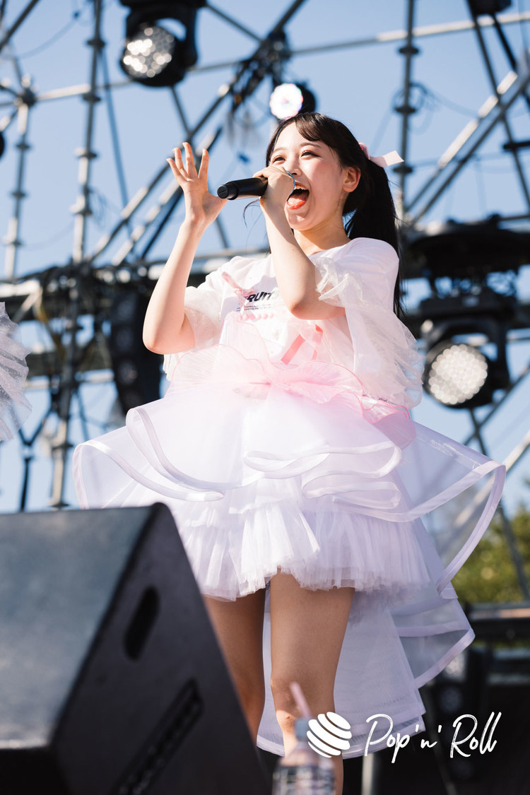 松本かれん（FRUITS ZIPPER）＜超NATSUZOME2023＞超ステージ／海浜幕張公演Gブロック（2023年7月2日）