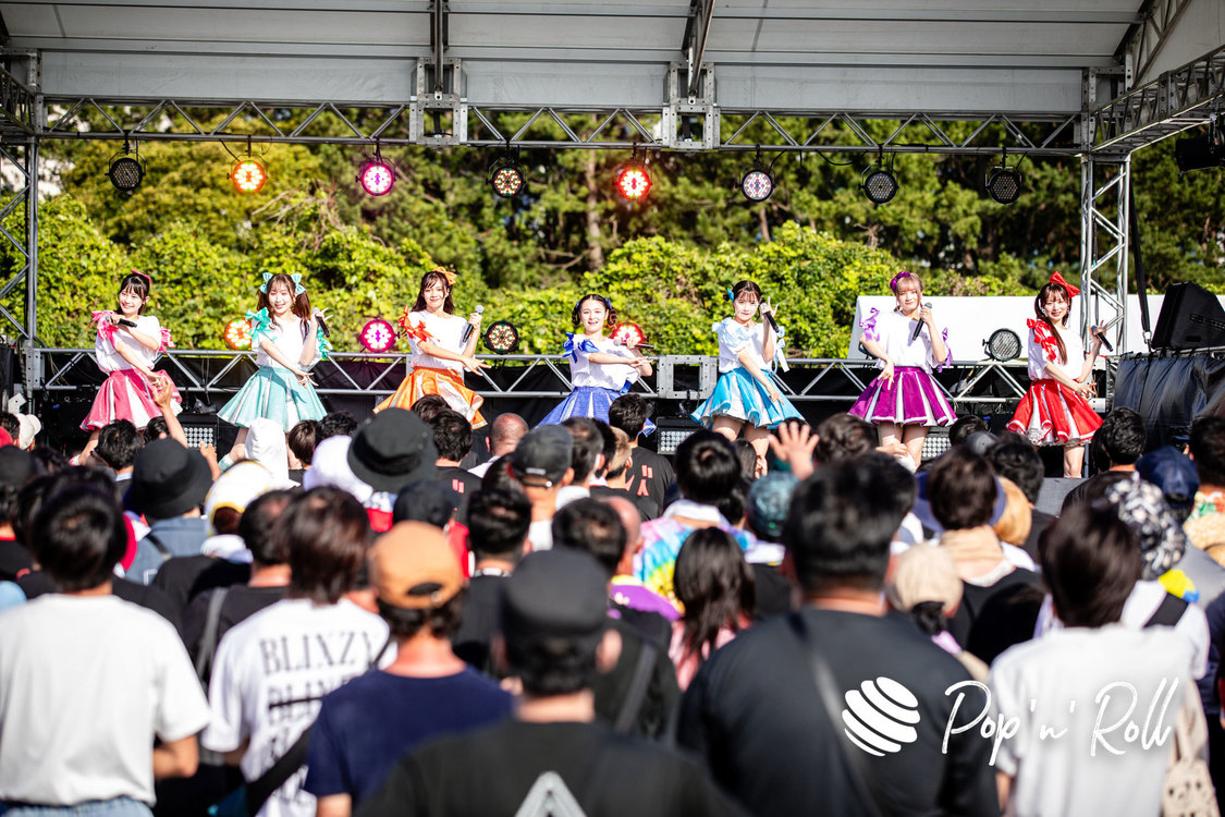 CANDY TUNE＜超NATSUZOME2023＞SOMARIステージ／海浜幕張公演Gブロック（2023年7月2日）