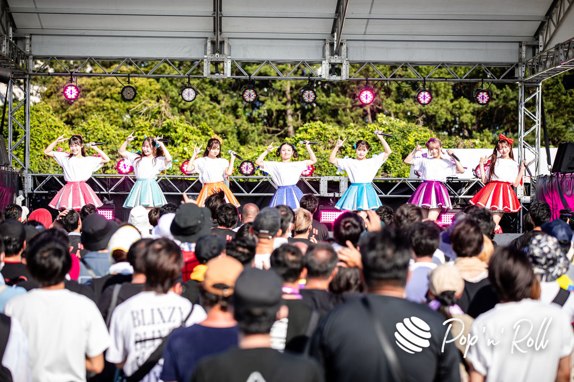 CANDY TUNE＜超NATSUZOME2023＞SOMARIステージ／海浜幕張公演Gブロック（2023年7月2日）