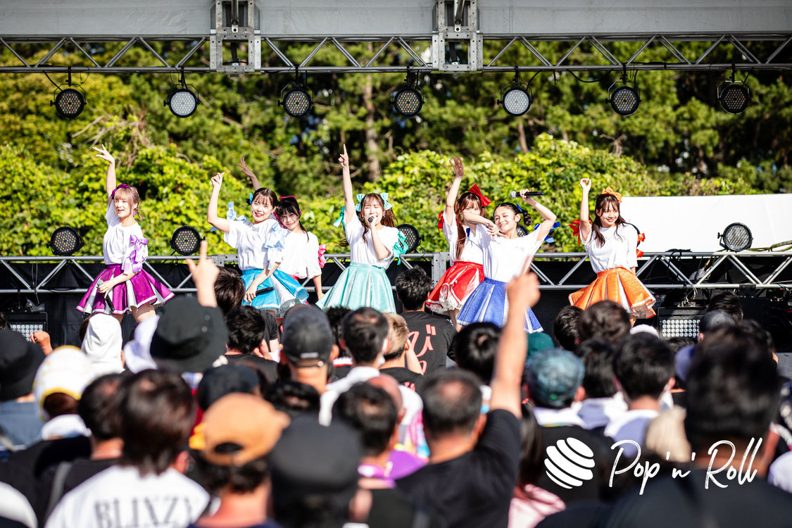 CANDY TUNE＜超NATSUZOME2023＞SOMARIステージ／海浜幕張公演Gブロック（2023年7月2日）