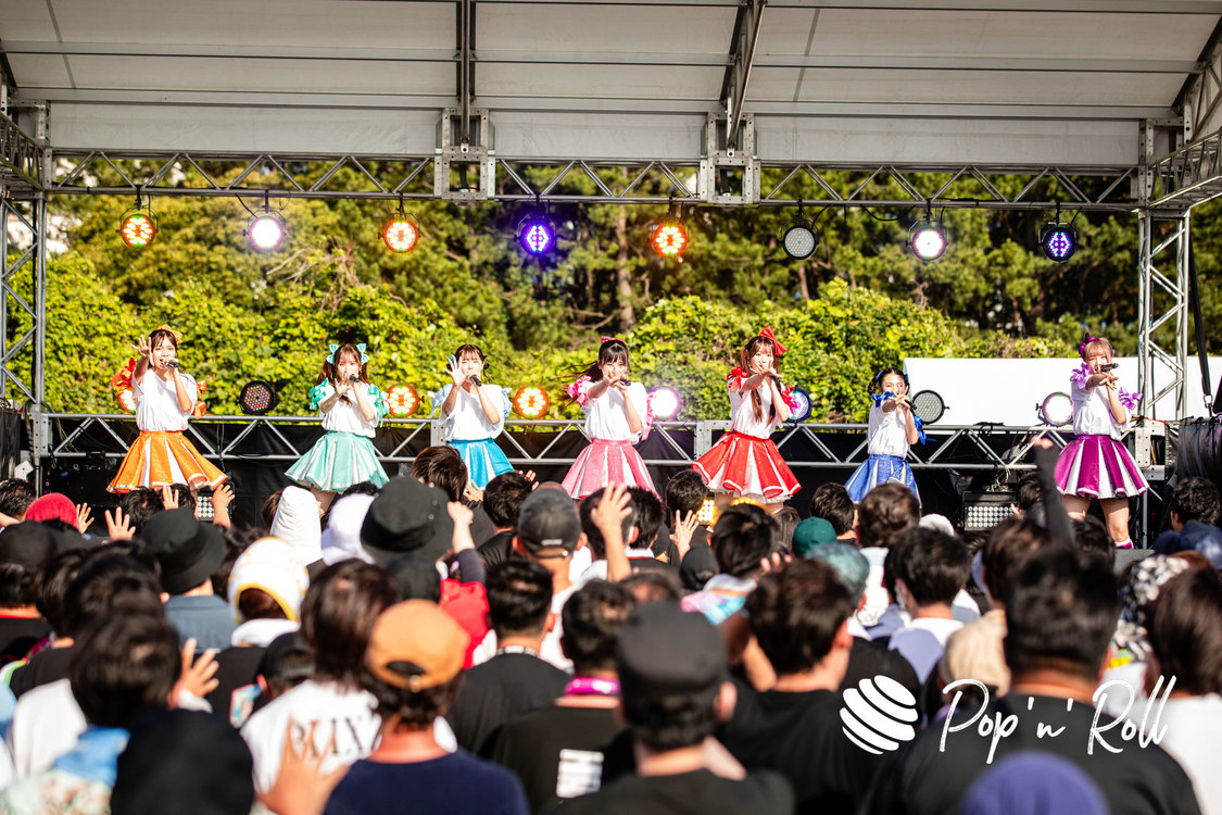 CANDY TUNE＜超NATSUZOME2023＞SOMARIステージ／海浜幕張公演Gブロック（2023年7月2日）