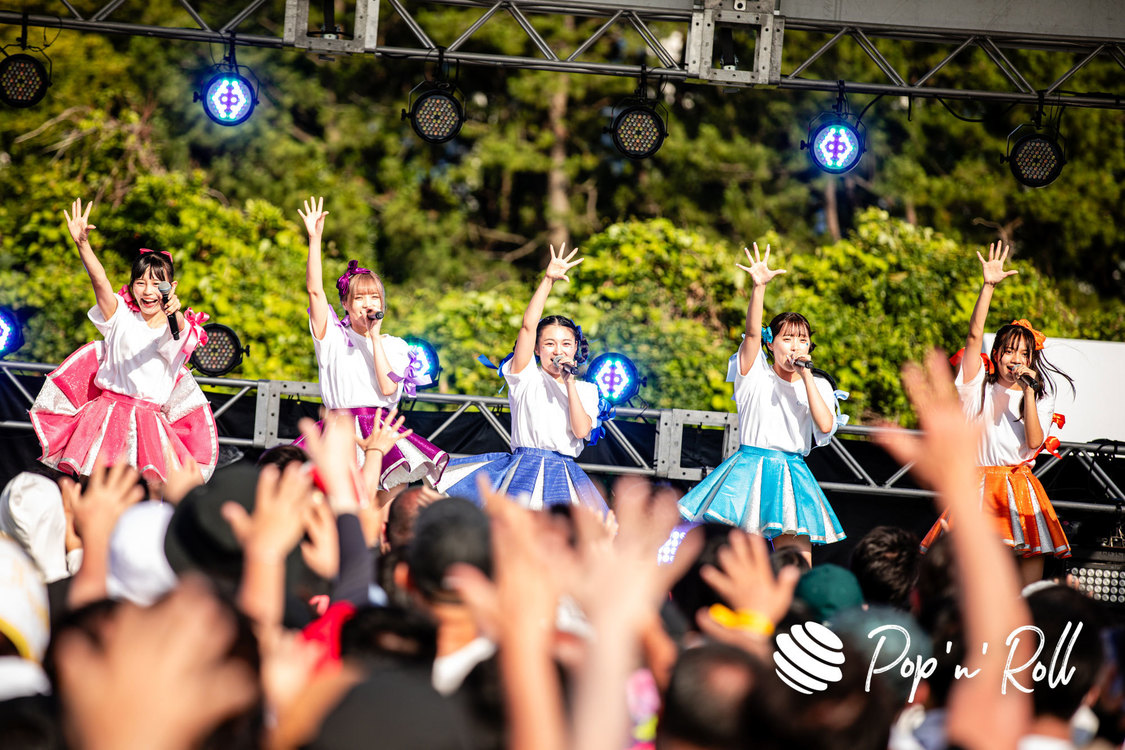 CANDY TUNE＜超NATSUZOME2023＞SOMARIステージ／海浜幕張公演Gブロック（2023年7月2日）