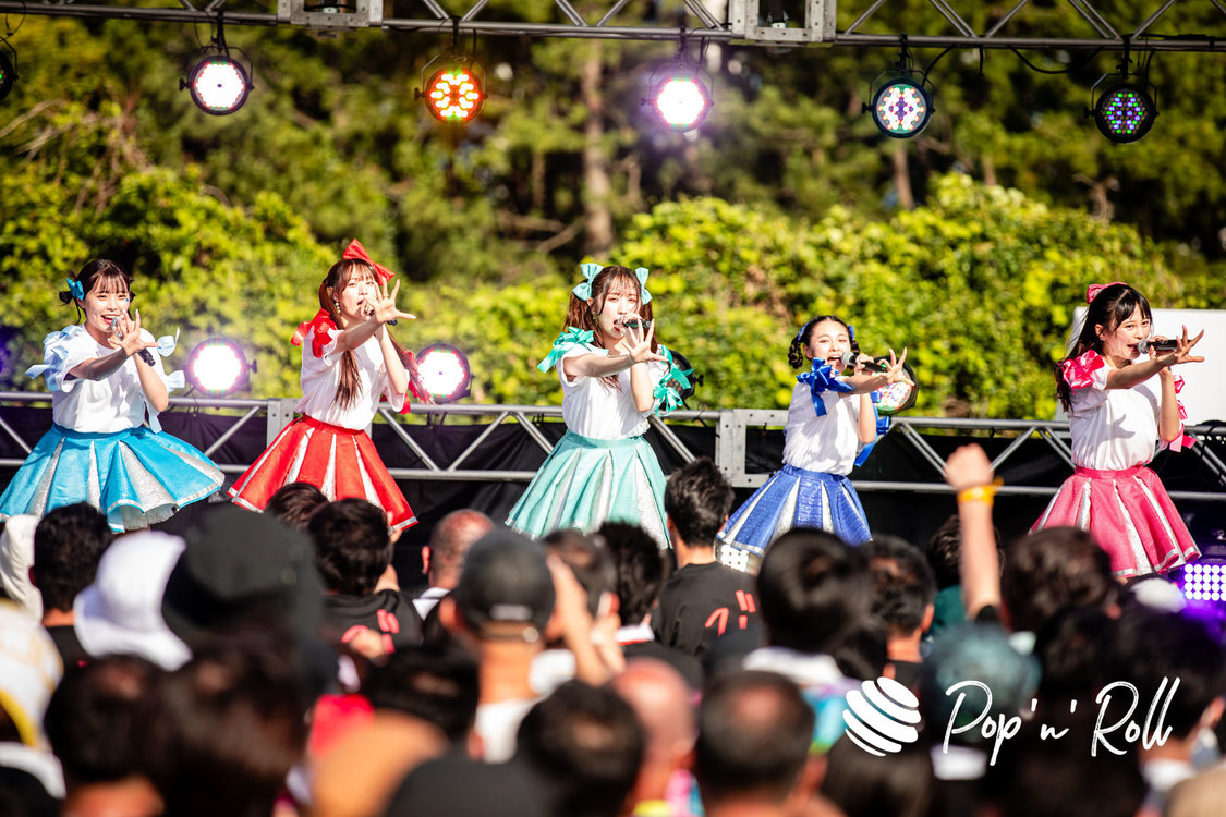 CANDY TUNE＜超NATSUZOME2023＞SOMARIステージ／海浜幕張公演Gブロック（2023年7月2日）