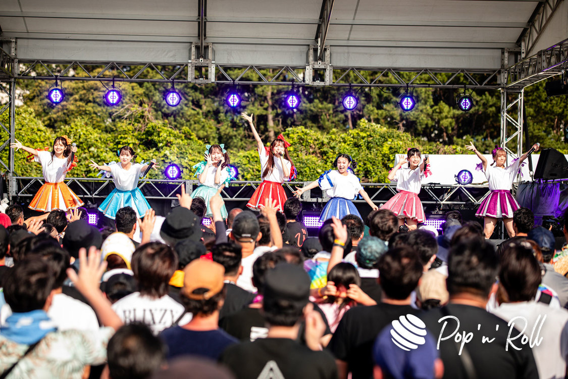 CANDY TUNE＜超NATSUZOME2023＞SOMARIステージ／海浜幕張公演Gブロック（2023年7月2日）