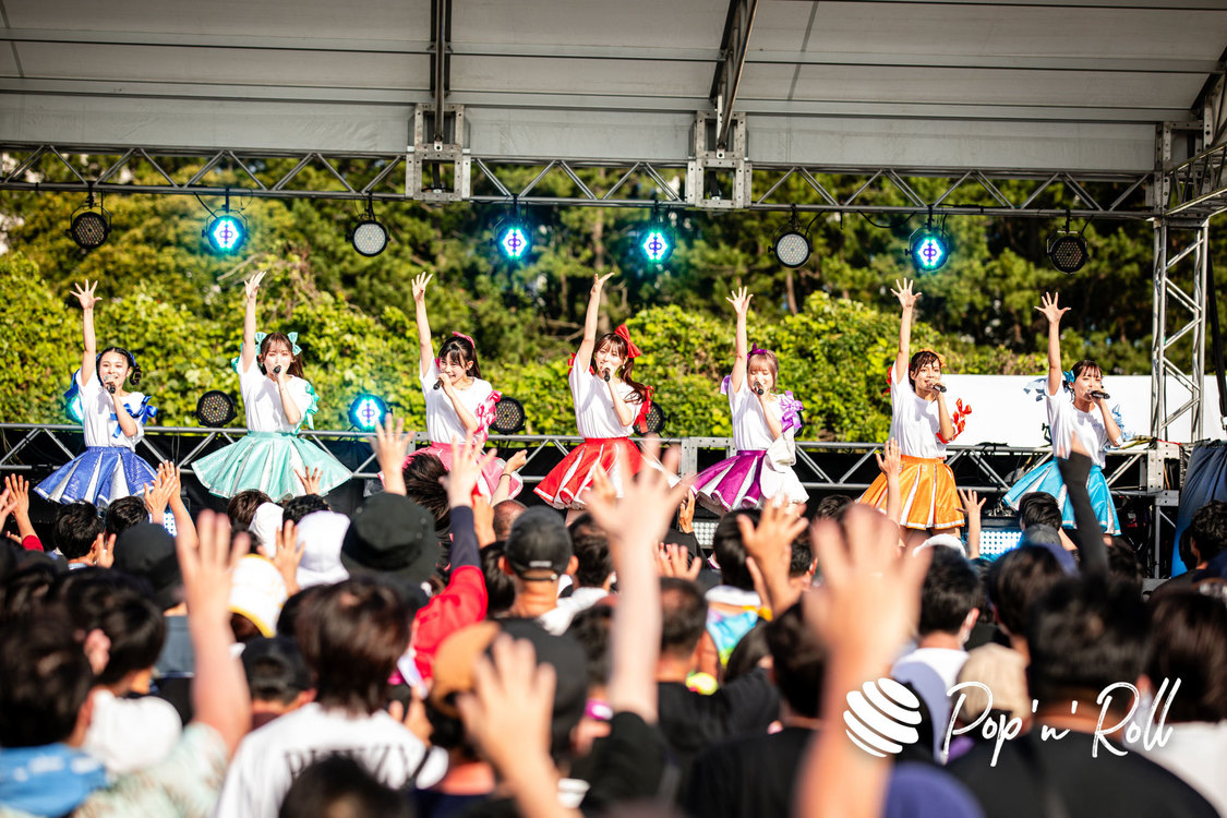 CANDY TUNE＜超NATSUZOME2023＞SOMARIステージ／海浜幕張公演Gブロック（2023年7月2日）