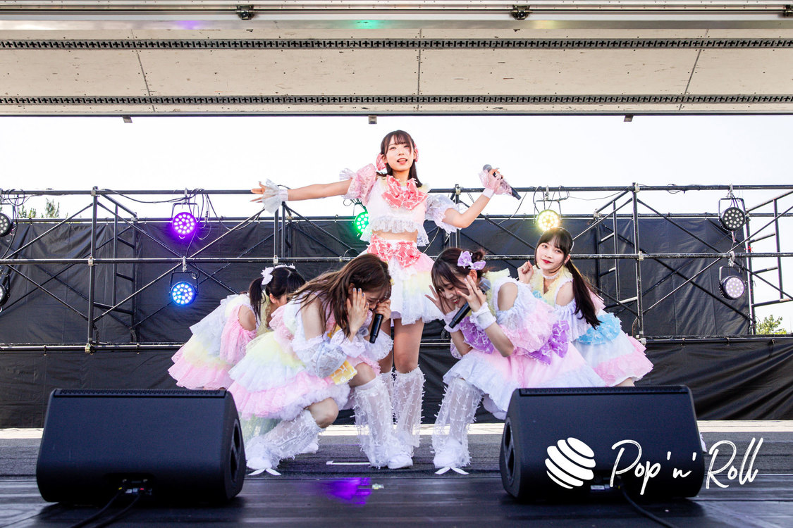 IDOLATER＜超NATSUZOME2023＞NATSUステージ／海浜幕張公演Gブロック（2023年7月2日）