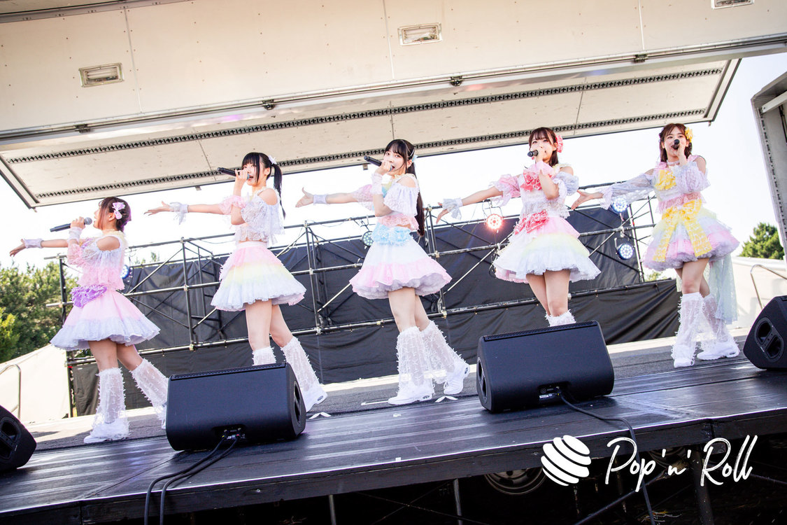 IDOLATER＜超NATSUZOME2023＞NATSUステージ／海浜幕張公演Gブロック（2023年7月2日）