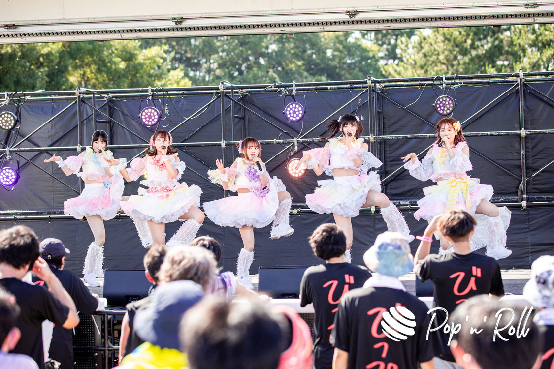 IDOLATER＜超NATSUZOME2023＞NATSUステージ／海浜幕張公演Gブロック（2023年7月2日）