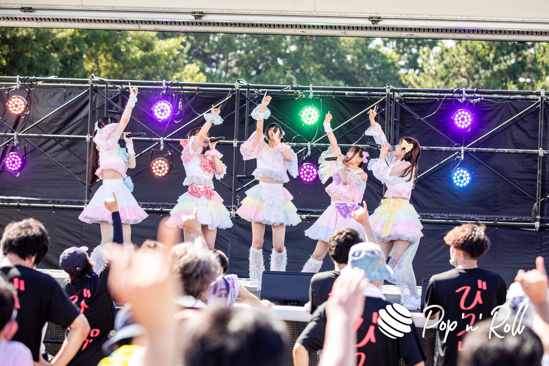 IDOLATER＜超NATSUZOME2023＞NATSUステージ／海浜幕張公演Gブロック（2023年7月2日）