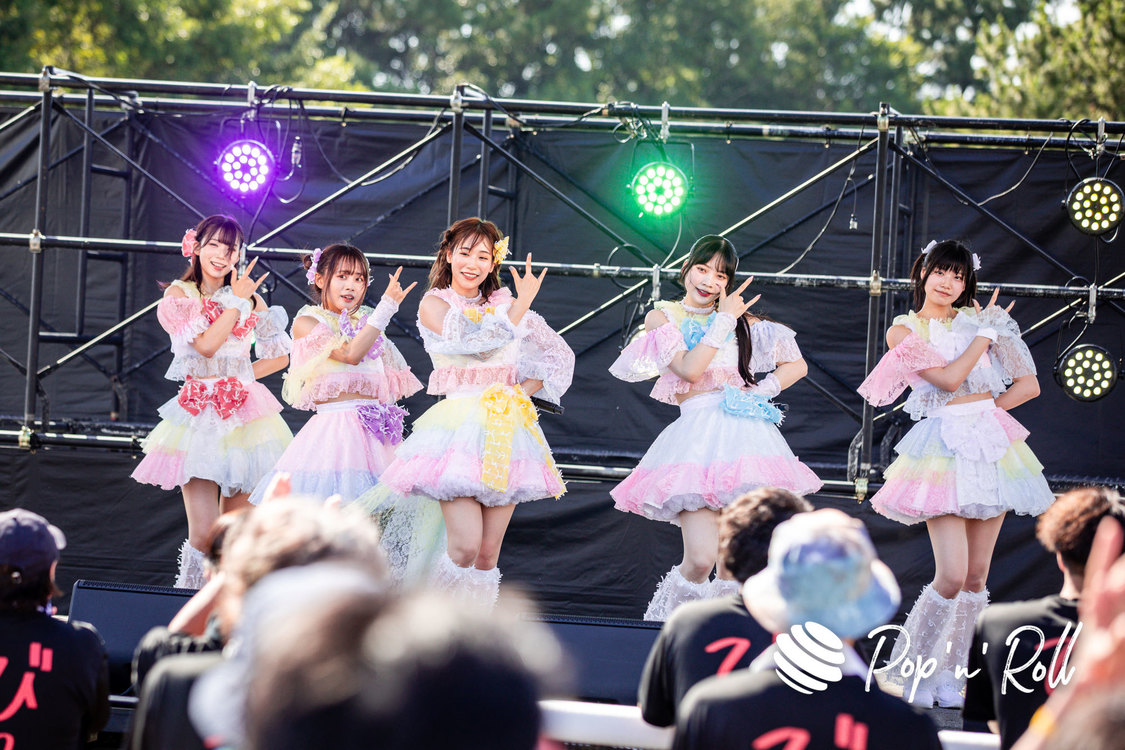 IDOLATER＜超NATSUZOME2023＞NATSUステージ／海浜幕張公演Gブロック（2023年7月2日）