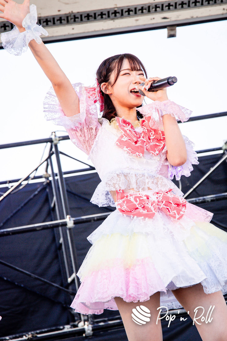 月代来実（IDOLATER）＜超NATSUZOME2023＞NATSUステージ／海浜幕張公演Gブロック（2023年7月2日）