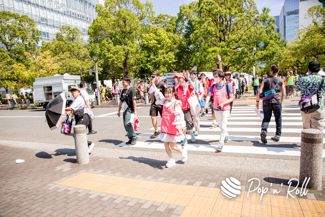 岸みゆ＜TOKYO IDOL FESTIVAL 2023 supported by にしたんクリニック＞デジタル防災避難訓練（2023年8月4日）