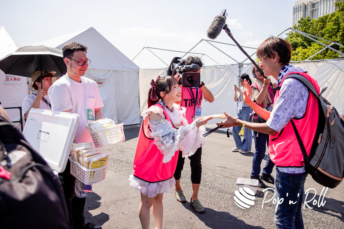 岸みゆ＜TOKYO IDOL FESTIVAL 2023 supported by にしたんクリニック＞デジタル防災避難訓練（2023年8月4日）
