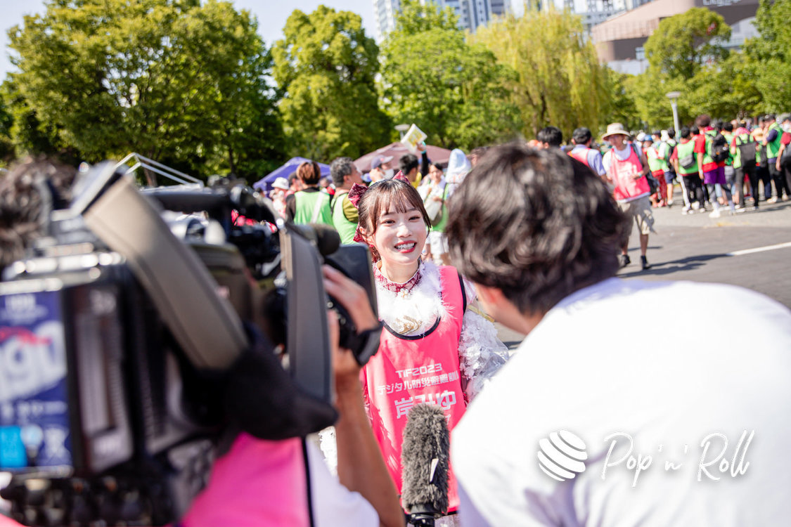 岸みゆ＜TOKYO IDOL FESTIVAL 2023 supported by にしたんクリニック＞デジタル防災避難訓練（2023年8月4日）