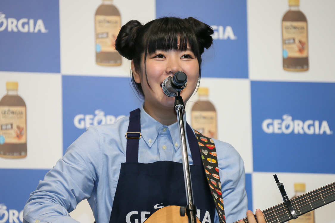 眉村ちあき＜『ジョージア ジャパン クラフトマン 微糖』発売記念イベント＞｜スパイラルホール（2019年6月18日）