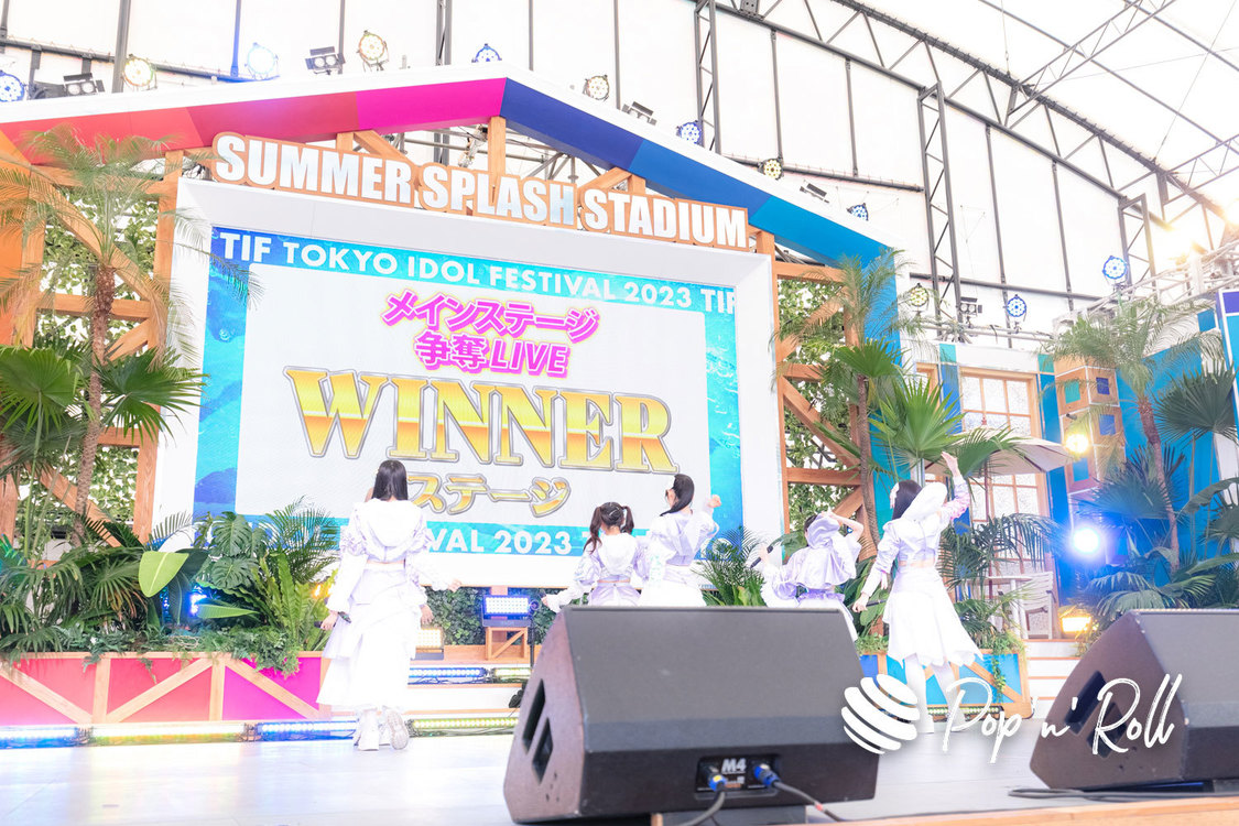 Merry BAD TUNE.＜TOKYO IDOL FESTIVAL 2023 supported by にしたんクリニック　メインステージ争奪LIVE WINNERステージ＞HOT STAGE（2023年8月6日）